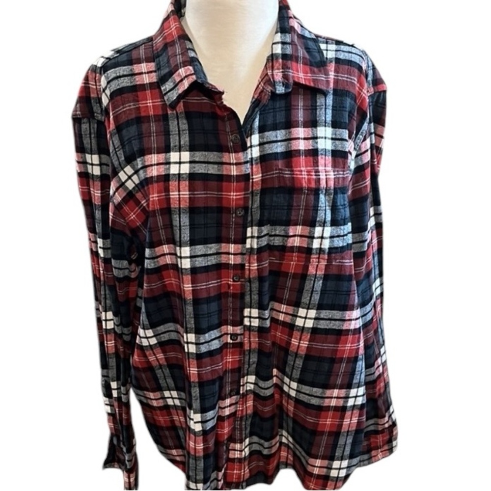 VSTR Premium Modern Nomads Wardrobe Mens Flannel Red Size XXL